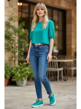 Gap Denim Girlfriend Women’s Blue Jeans